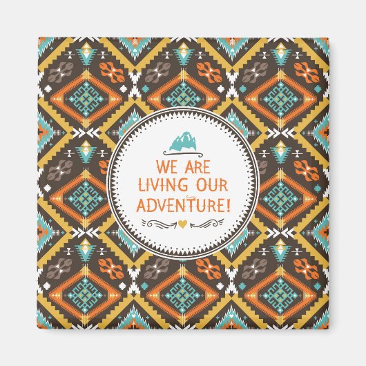 Aimant Vivre notre aventure (Devant)