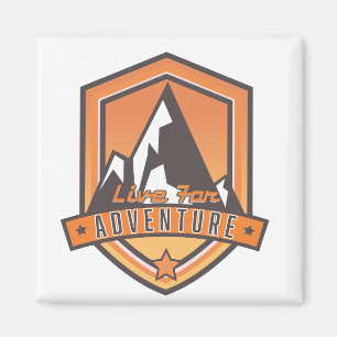 Aimant Vivre pour l'aventure