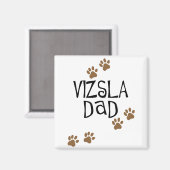 Aimant Vizsla Papa (Recto/Verso)