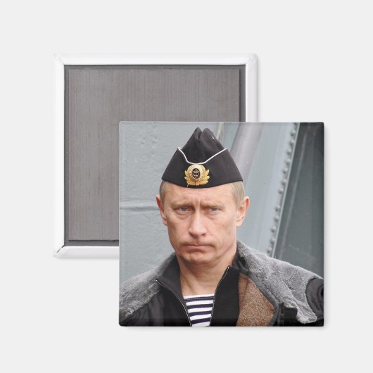 Aimant Vladimir Poutine (Recto/Verso)