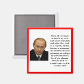 Aimant Vladimir Poutine (Recto/Verso)