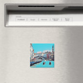 Aimant VNT006 VENICE, RIALTO, Gondolas, Italy, Fridge (In Situ (Lave-vaisselle))