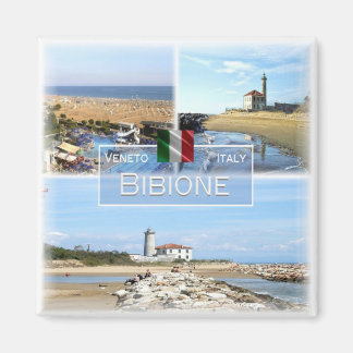Aimant VNT022 BIBIONE, Mosaïque, Vénétie, Italie, Frigo