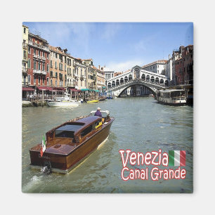 Aimant VNT040 VENISE, Panorama, Vénétie, Italie, Réfrigér