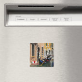 Aimant VNT064 VENICE, Gondolas, Vénétie, Italie, Frigo (In Situ (Lave-vaisselle))