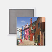 Aimant VNT071 BURANO, VENISE, Vénétie, Italie, Frigo (Recto/Verso)