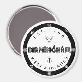 Aimant Voici Birmingham (Recto/Verso)