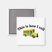 Aimant Voici comment je roule (Recto/Verso)