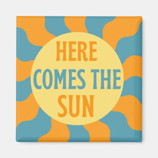 Aimant Voici Le Soleil (Devant)