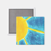 Aimant Voici Le Soleil (Recto/Verso)