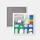 Aimant Voici — Ma collection d'articles d'artisanat Magne (Recto/Verso)