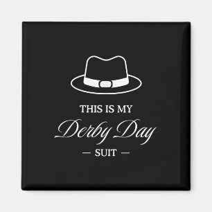 Aimant Voici Mon Costume Derby Day - Cheval Racing Der Dr