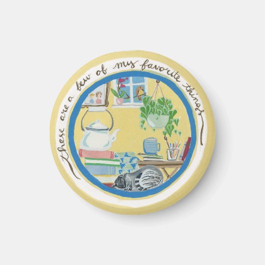 Aimant Voici quelques-unes de mes choses préférées comme (Devant)