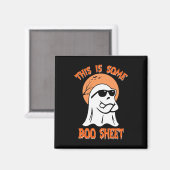 Aimant Voici Une Fiche De Boite Halloween Cool Ghost Fun (Recto/Verso)