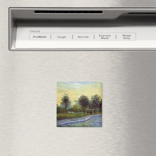 Aimant Voie dans le Parc Voyer d'Argenson par Vincent van (In Situ (Lave-vaisselle))