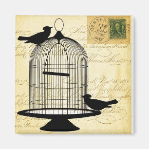 Aimant Voie d'oiseaux victorienne