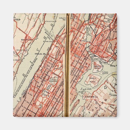 Aimant Voies cyclables à New York et Connecticut 6 (Devant)