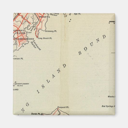 Aimant Voies cyclables à New York et Conneticut (Devant)