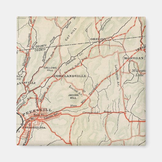 Aimant Voies cyclables à New York et Conneticut 5 (Devant)