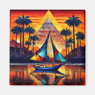 Aimant Voile au pays des Pyramides 7