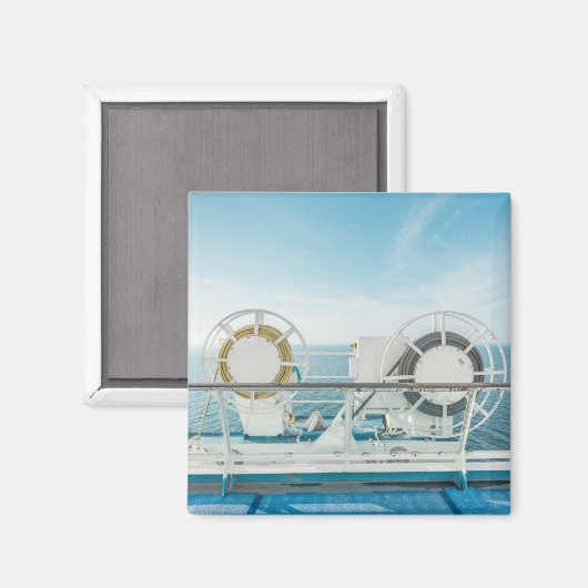 Aimant Voile D'Un Bateau De Croisière (Recto/Verso)