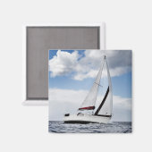 Aimant Voile En Mer Ouverte (Recto/Verso)