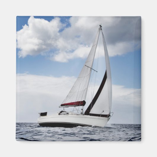 Aimant Voile En Mer Ouverte (Devant)