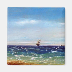 Aimant Voile en mer par Ivan Aivazovsky