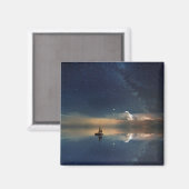 Aimant Voile vers les nuages (Recto/Verso)