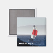 Aimant Voilier - Marina Del Rey, CA (Recto/Verso)