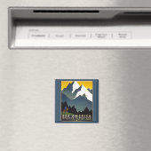 Aimant Voir Amérique - Bienvenue au Montana (In Situ (Lave-vaisselle))