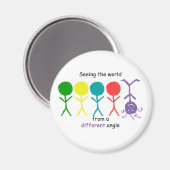 Aimant Voir l'aimant mondial (Recto/Verso)