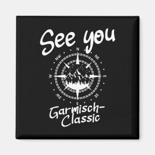 Aimant Voir Vous Randonnée Garmisch-clic Allemagne Vacati