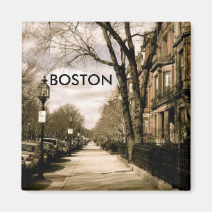 Aimant Voisinage d'avenue de Commonwealth (sépia)