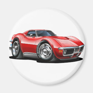 Aimant Voiture 1968-72 de rouge de Corvette