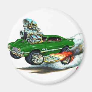Aimant Voiture 1970-72 verte du sabre d'abordage 442