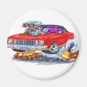 Aimant Voiture 1972 de rouge de Monte Carlo