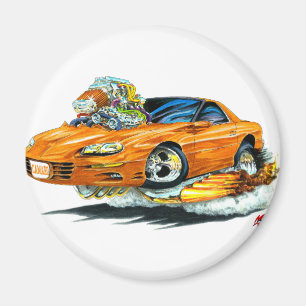 Aimant Voiture 1998-02 d'orange de Camaro