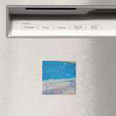 Aimant Voiture bleue (In Situ (Lave-vaisselle))