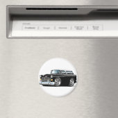 Aimant Voiture Chevy Nomad noir-blanc 1955 (In Situ (Lave-vaisselle))