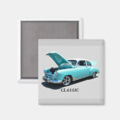 Aimant Voiture classique (Recto/Verso)