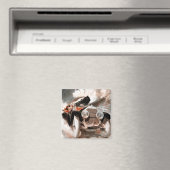 Aimant Voiture contre train par William Harnden Foster (In Situ (Lave-vaisselle))