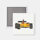 Aimant voiture de course (Recto/Verso)