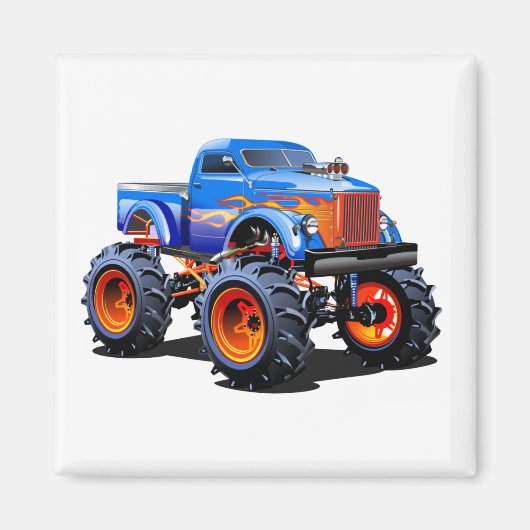 Aimant Voiture de dessin (Devant)