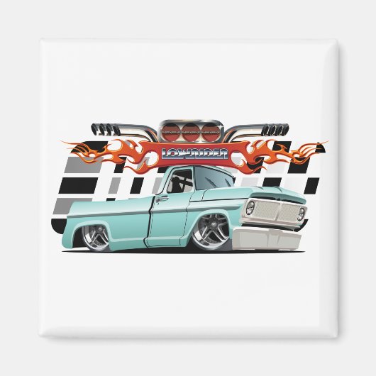 Aimant Voiture de dessin (Devant)