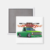 Aimant voiture de dessin animé (Recto/Verso)