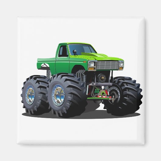 Aimant voiture de dessin animé (Devant)