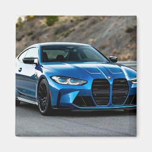 Aimant Voiture de sport allemande moderne BMW M4 Competit