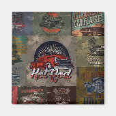 Aimant Voiture multicolore (Devant)