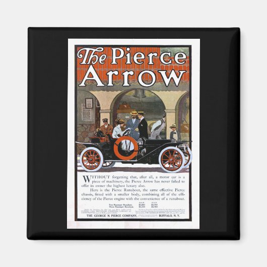 Aimant Voiture Pierce Arrow (Devant)